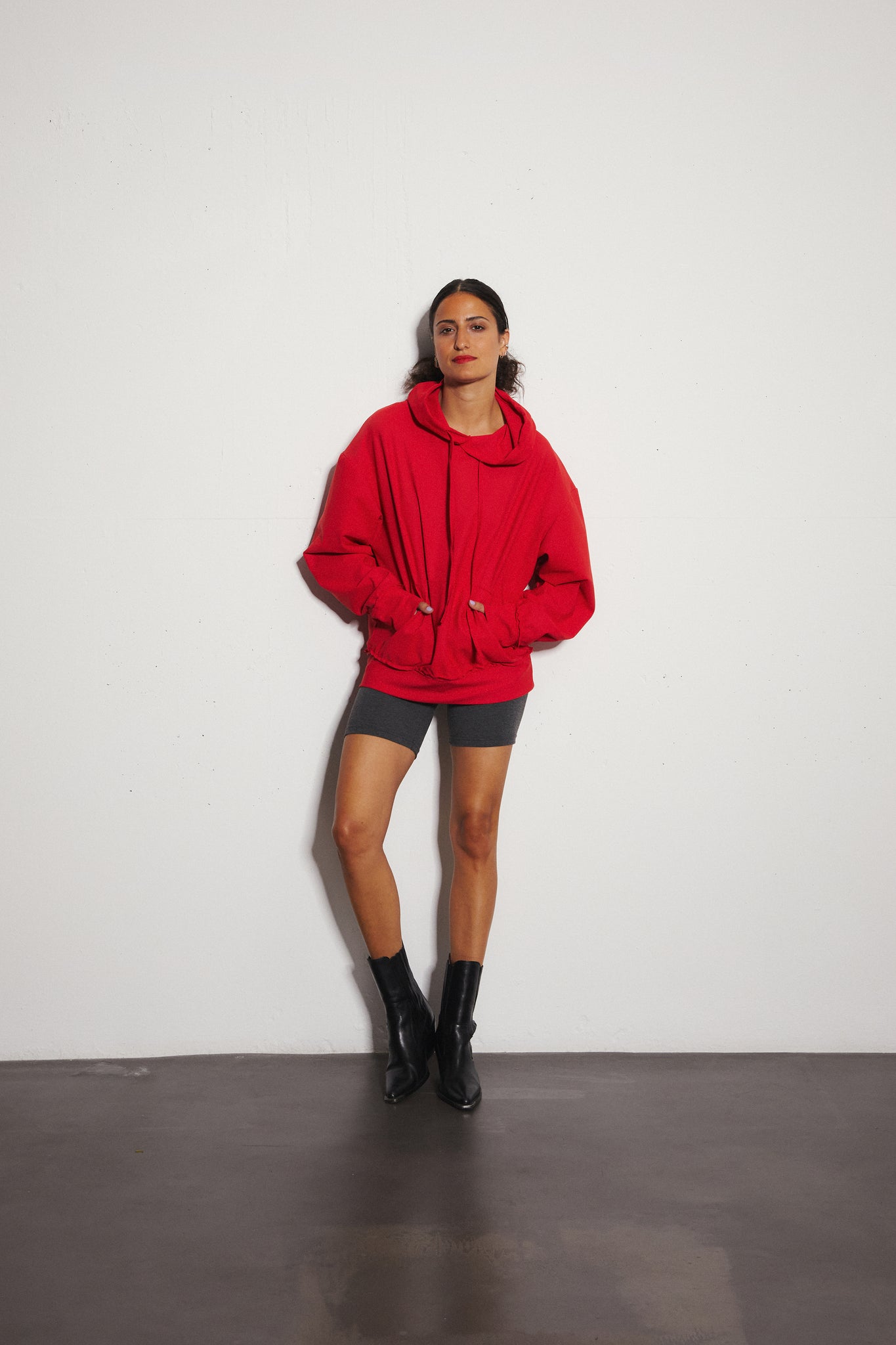 Hoodie Wide RED