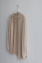 Bluse Leinen Mittelknopf