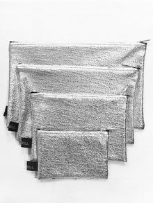 Pochette – Zip Bag Silver